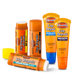 O'Keeffe's Lip Repair products