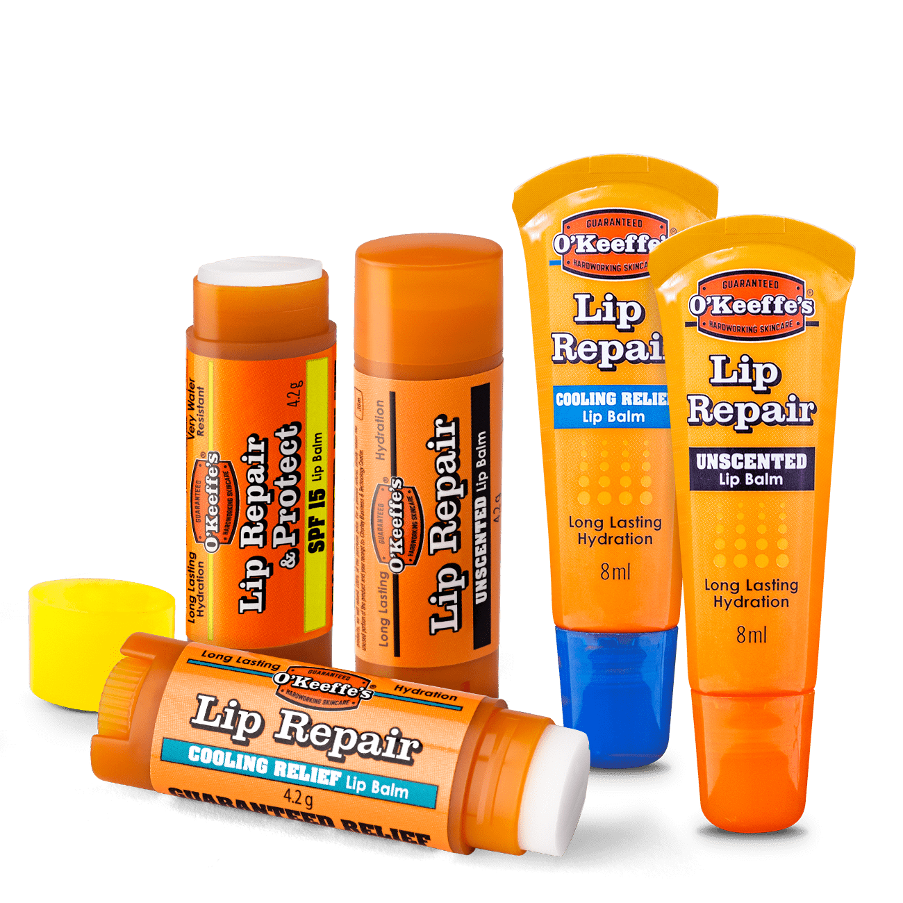 O'Keeffe's Lip Repair products
